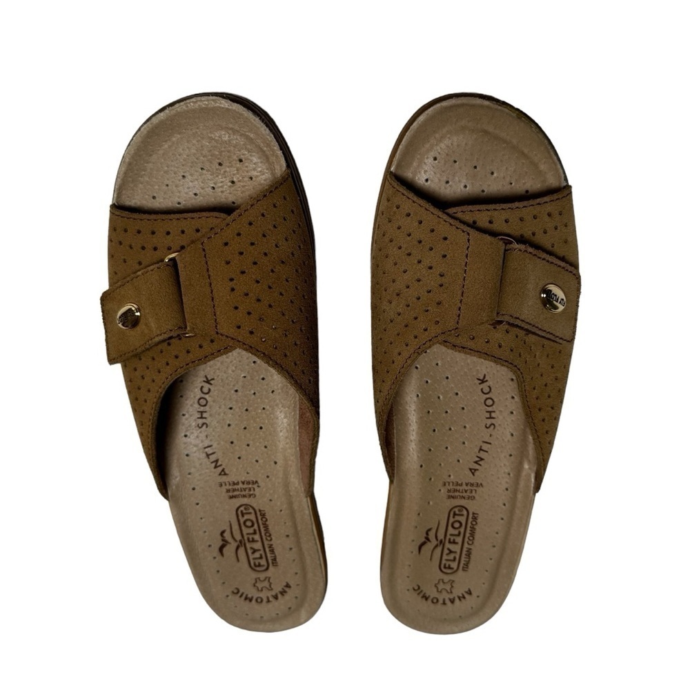 Fly Flot Italian Comfort Silvia Comfort Slip On Sandals, 40 - Picture 4 of 10